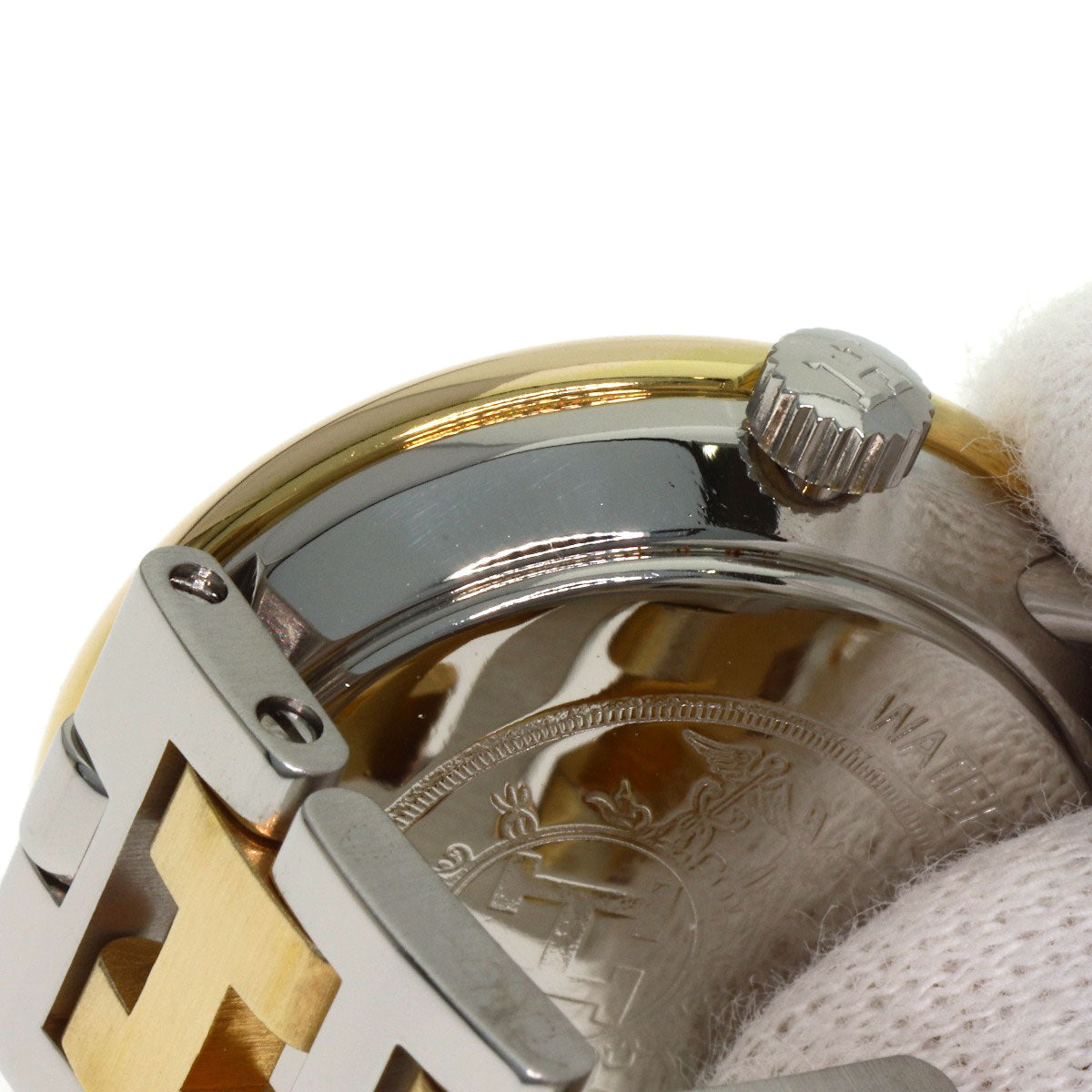 HERMES Arceau Watches Stainless Steel/SSxGP Ladies