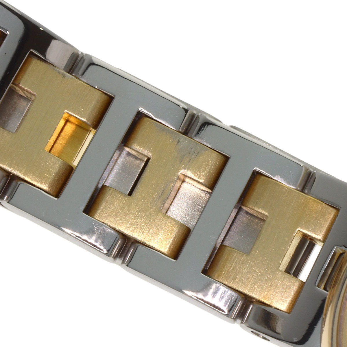 HERMES Arceau Watches Stainless Steel/SSxGP Ladies