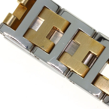 HERMES Arceau Watches Stainless Steel/SSxGP Ladies
