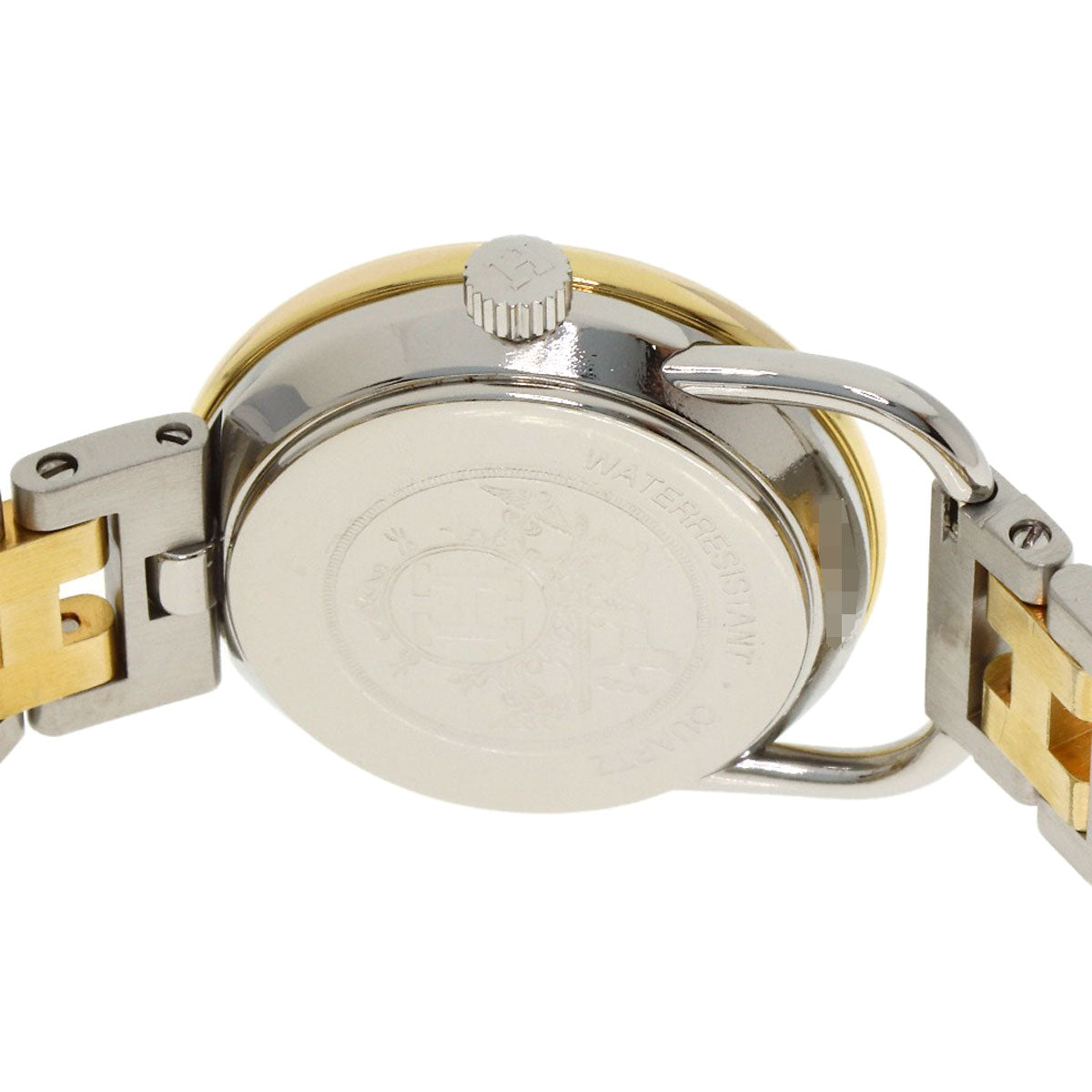 HERMES Arceau Watches Stainless Steel/SSxGP Ladies