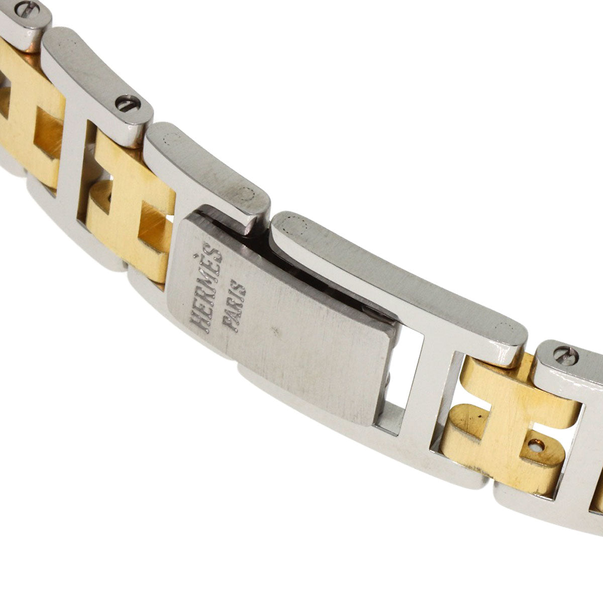HERMES Arceau Watches Stainless Steel/SSxGP Ladies