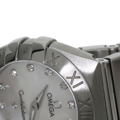 OMEGA Constellation 12P Diamond Watches 123.10.24.60.55.001 Stainless Steel/Stainless Steel Ladies