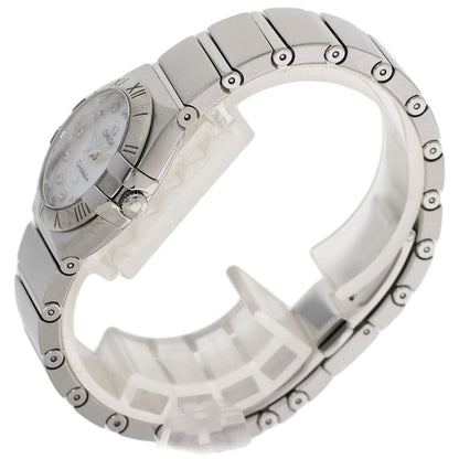 OMEGA Constellation 12P Diamond Watches 123.10.24.60.55.001 Stainless Steel/Stainless Steel Ladies