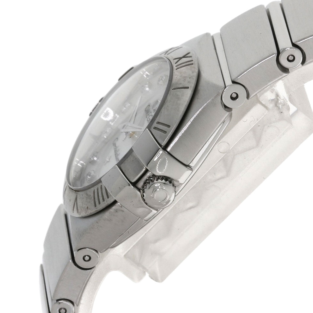 OMEGA Constellation 12P Diamond Watches 123.10.24.60.55.001 Stainless Steel/Stainless Steel Ladies