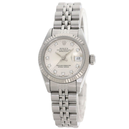 ROLEX DATEJUST 10P Diamond Watches 69174G Stainless Steel/Stainless Steel Ladies