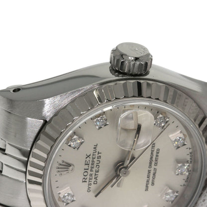 ROLEX DATEJUST 10P Diamond Watches 69174G Stainless Steel/Stainless Steel Ladies