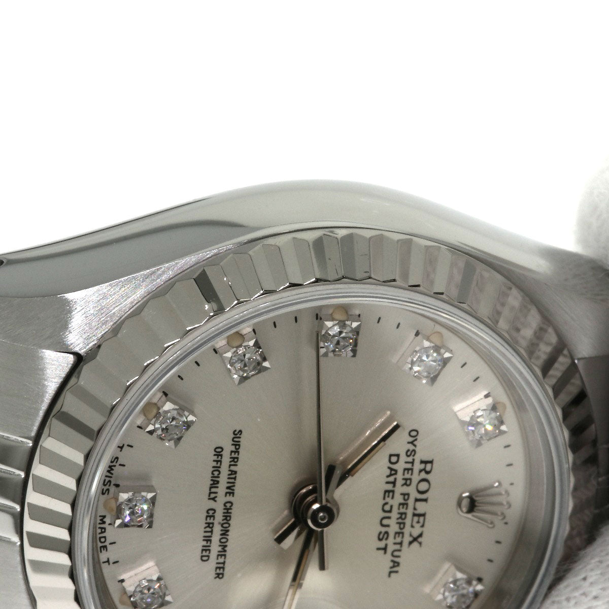 ROLEX DATEJUST 10P Diamond Watches 69174G Stainless Steel/Stainless Steel Ladies