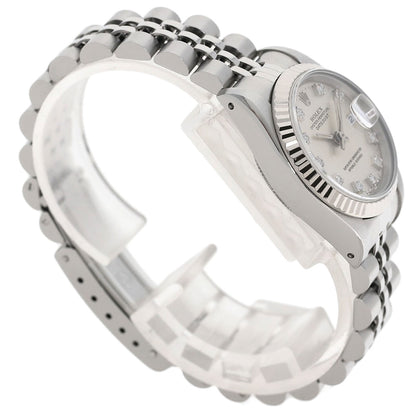 ROLEX DATEJUST 10P Diamond Watches 69174G Stainless Steel/Stainless Steel Ladies