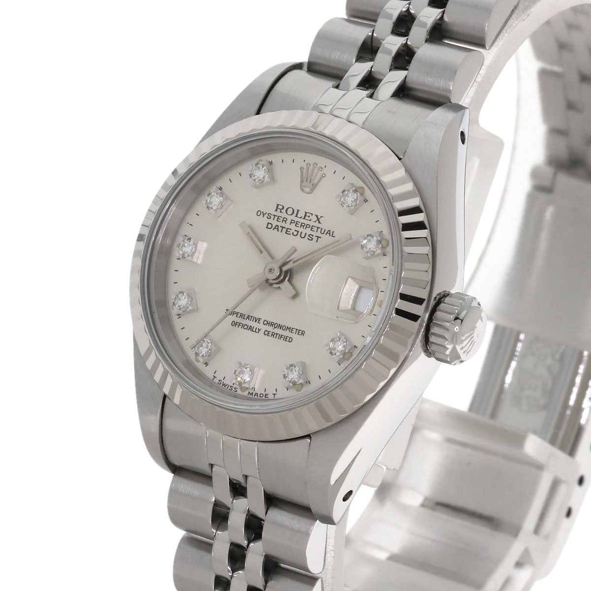 ROLEX DATEJUST 10P Diamond Watches 69174G Stainless Steel/Stainless Steel Ladies