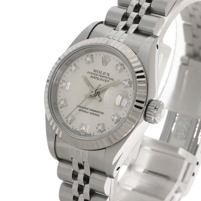 ROLEX DATEJUST 10P Diamond Watches 69174G Stainless Steel/Stainless Steel Ladies