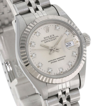 ROLEX DATEJUST 10P Diamond Watches 69174G Stainless Steel/Stainless Steel Ladies
