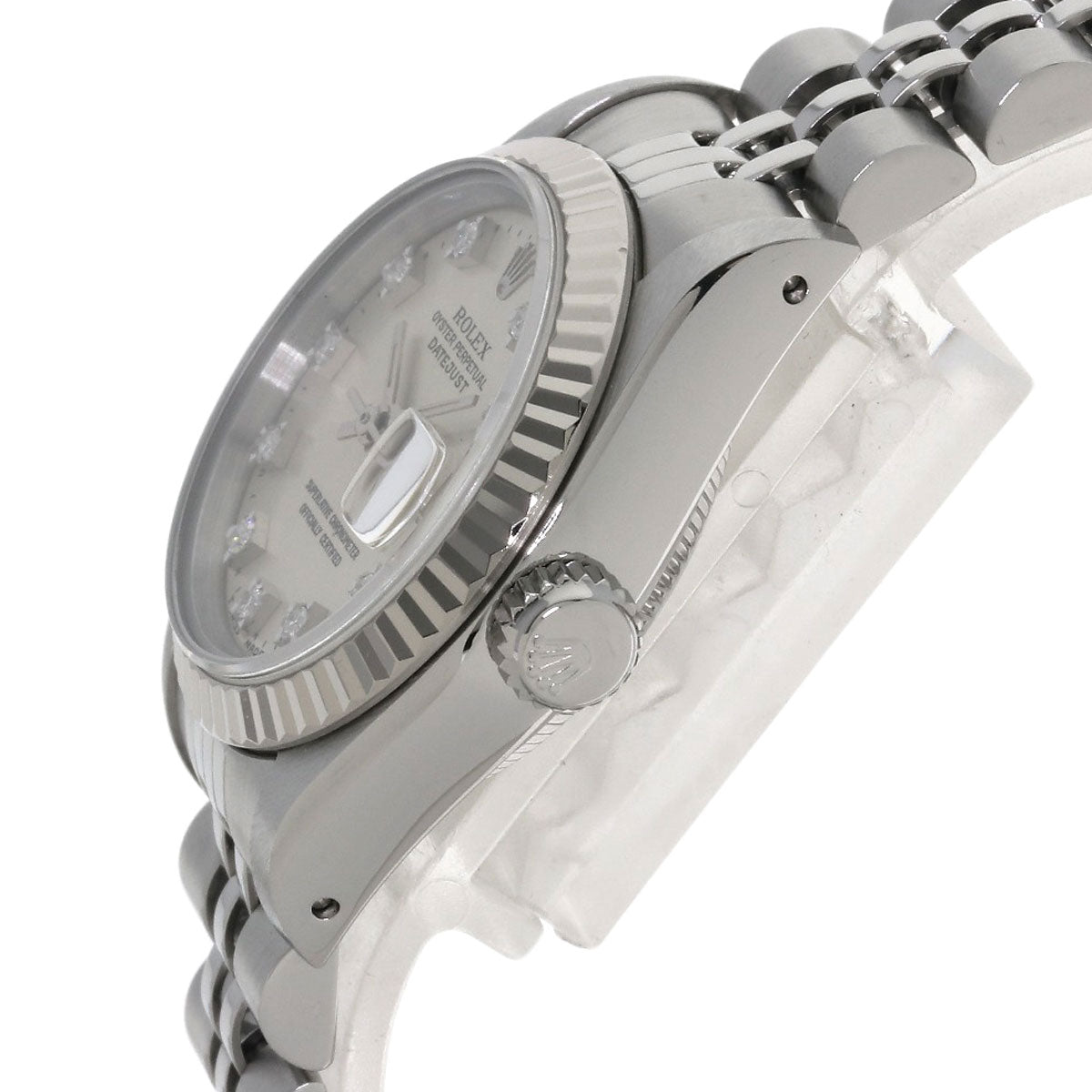 ROLEX DATEJUST 10P Diamond Watches 69174G Stainless Steel/Stainless Steel Ladies