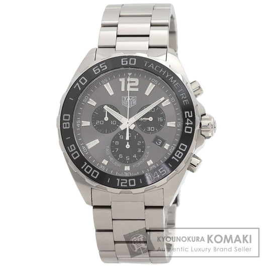 TAG HEUER FORMULA1 chronograph Watches CAZ1011 Stainless Steel/Stainless Steel mens