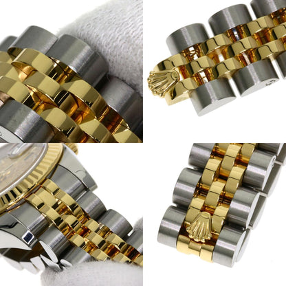 ROLEX DATEJUST 10P Diamond Watches 179173G Stainless Steel/SSxK18YG Ladies