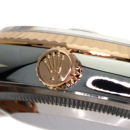 ROLEX DATEJUST 10P Diamond Watches 116231NG Stainless Steel/SSxK18PG mens