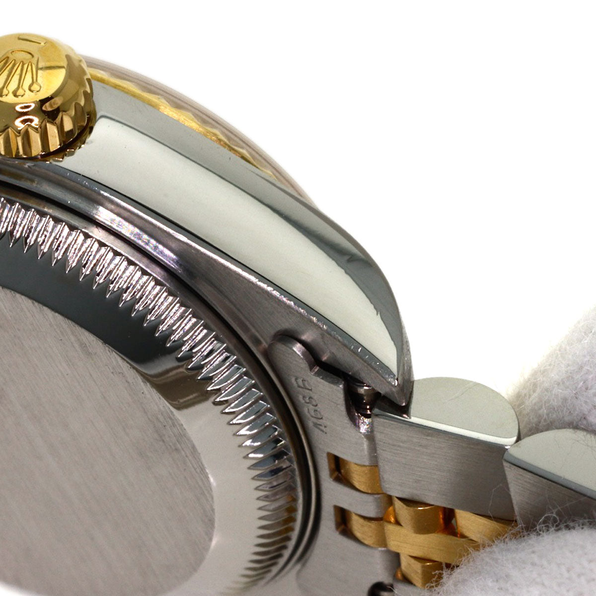 ROLEX DATEJUST 10P Diamond Watches 79173G Stainless Steel/SSxK18YG Ladies