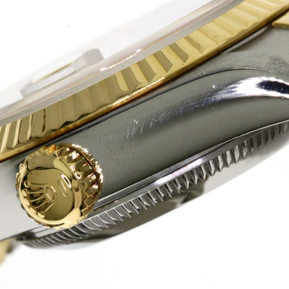 ROLEX DATEJUST 10P Diamond Watches 79173G Stainless Steel/SSxK18YG Ladies