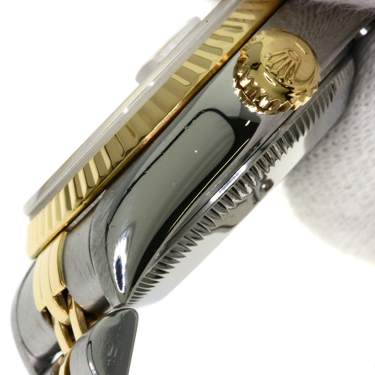 ROLEX DATEJUST 10P Diamond Watches 79173G Stainless Steel/SSxK18YG Ladies