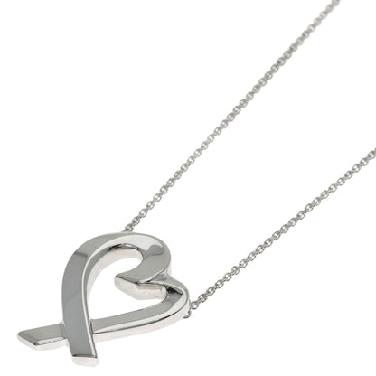 TIFFANY&Co. Loving heart Necklace Silver Ladies [Used]