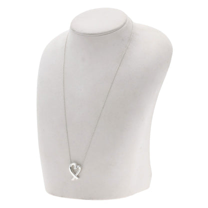 TIFFANY&Co. Loving heart Necklace Silver Ladies [Used]