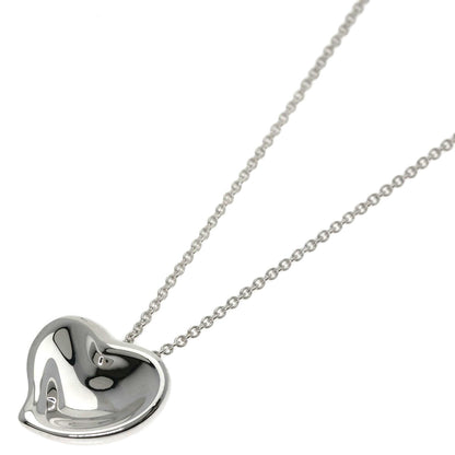 TIFFANY&Co. Full heart Necklace Silver Ladies [Used]