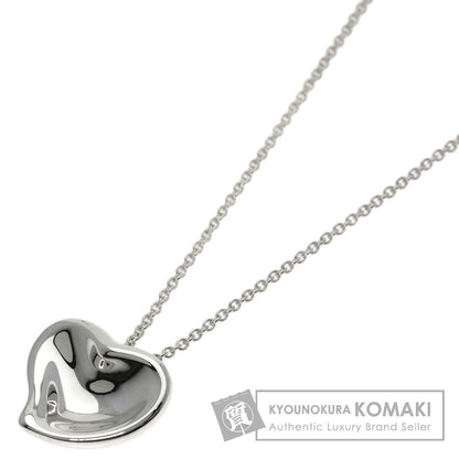 TIFFANY&Co. Full heart Necklace Silver Ladies [Used]