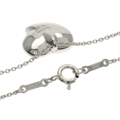 TIFFANY&Co. Full heart Necklace Silver Ladies [Used]