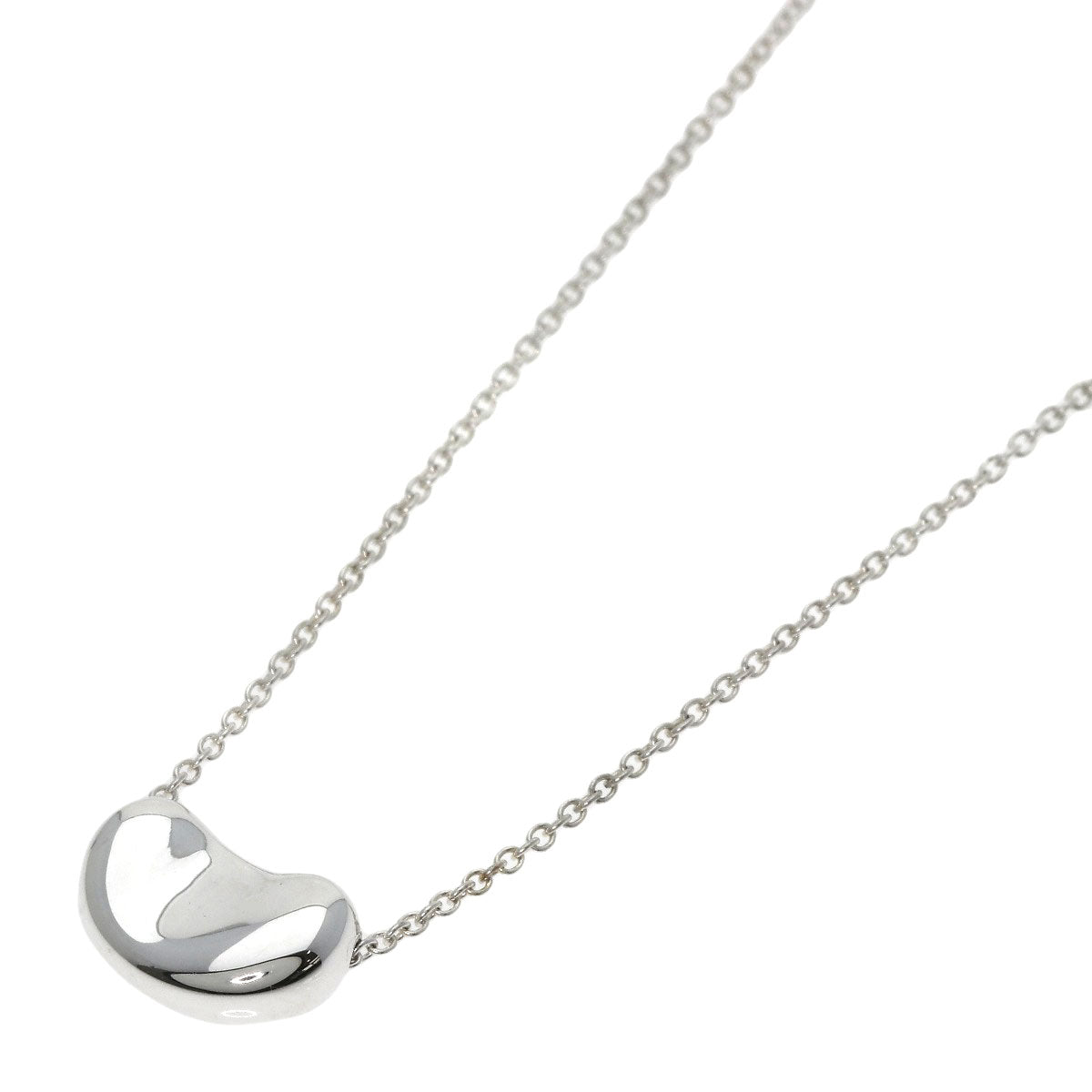 TIFFANY&Co. Bean Necklace Silver Ladies [Used]