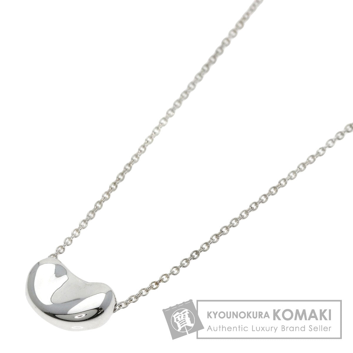 TIFFANY&Co. Bean Necklace Silver Ladies [Used]