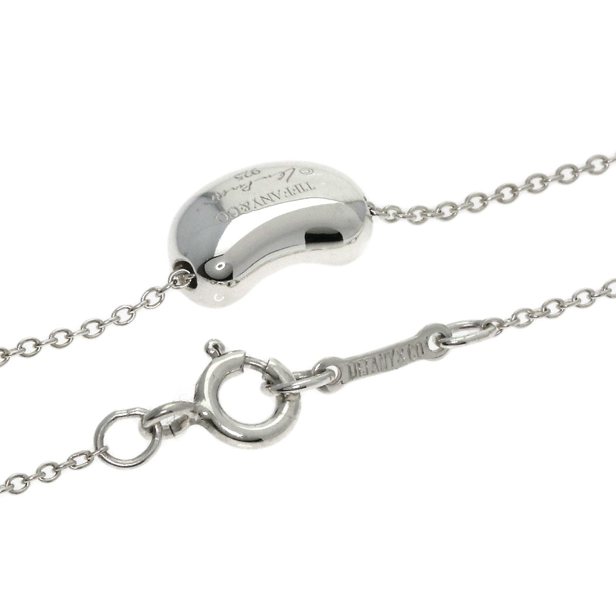 TIFFANY&Co. Bean Necklace Silver Ladies [Used]