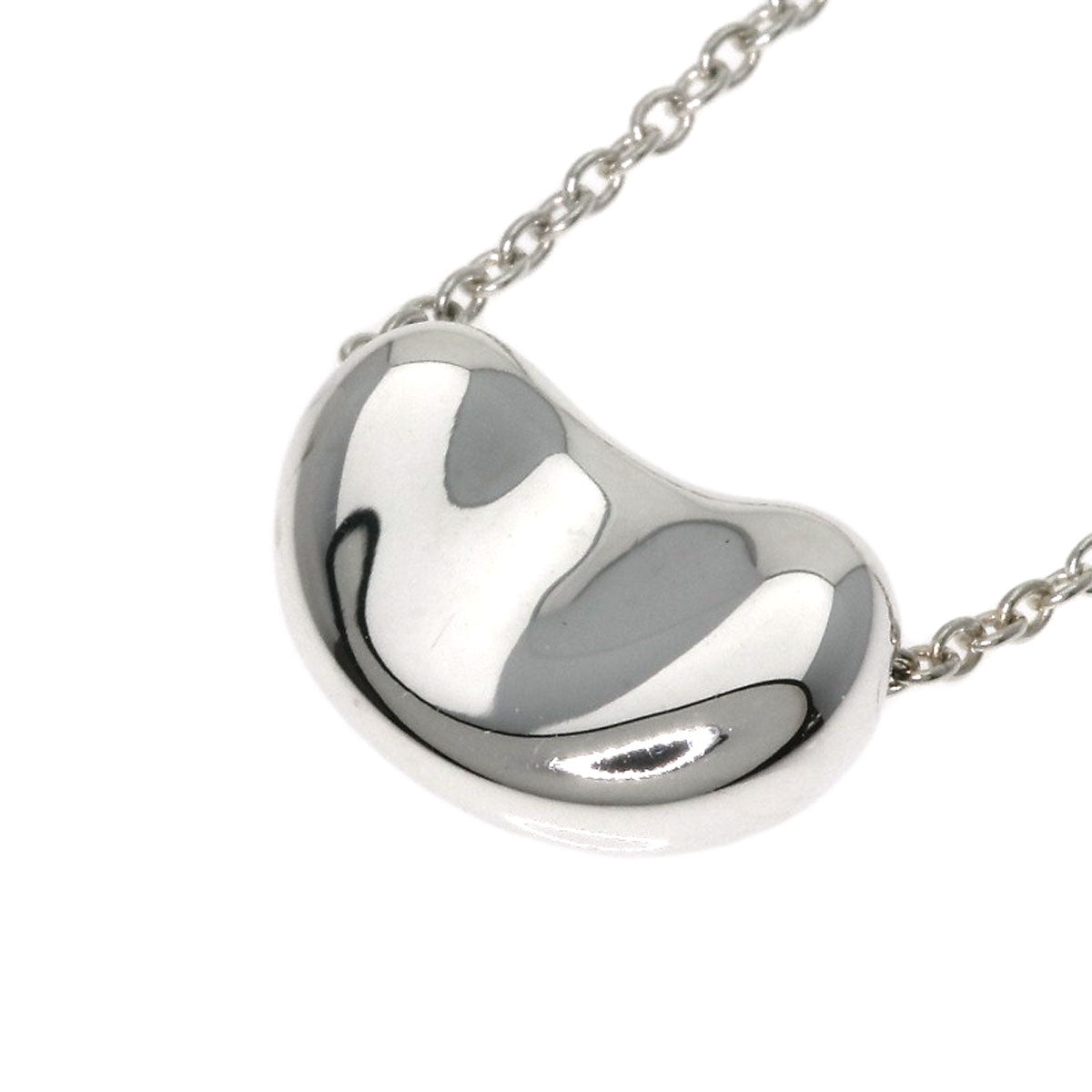 TIFFANY&Co. Bean Necklace Silver Ladies [Used]