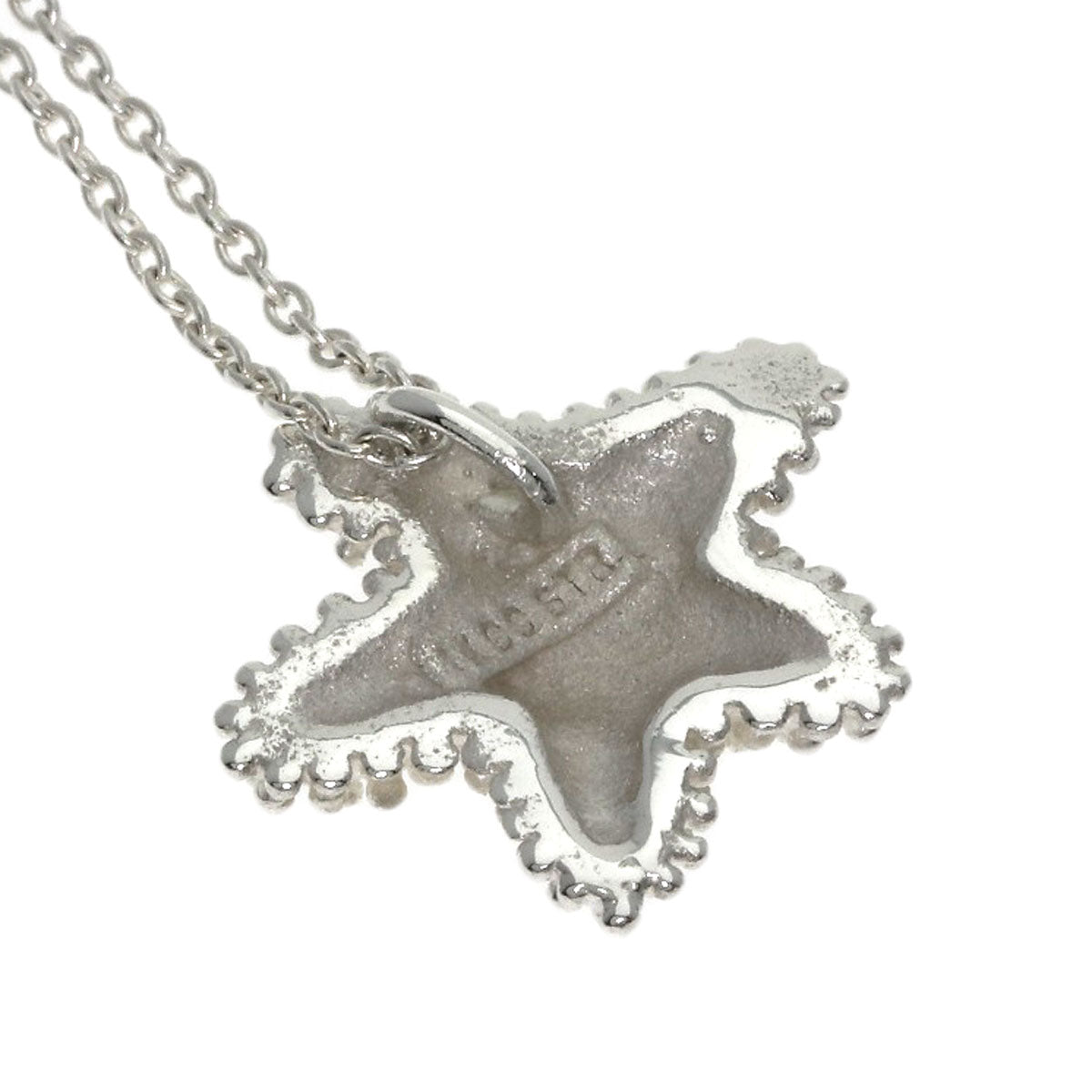TIFFANY&Co. Star fish Necklace Silver Ladies [Used]