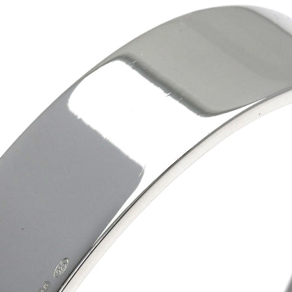 GUCCI Cutout G Logo Bangle Bracelet Silver unisex [Used]