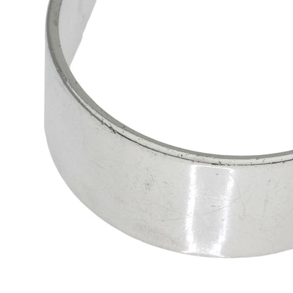 GUCCI Logo bangle Bracelet Silver Ladies [Used]