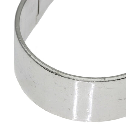 GUCCI Logo bangle Bracelet Silver Ladies [Used]