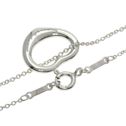 TIFFANY&Co. Open heart Necklace Silver Ladies [Used]