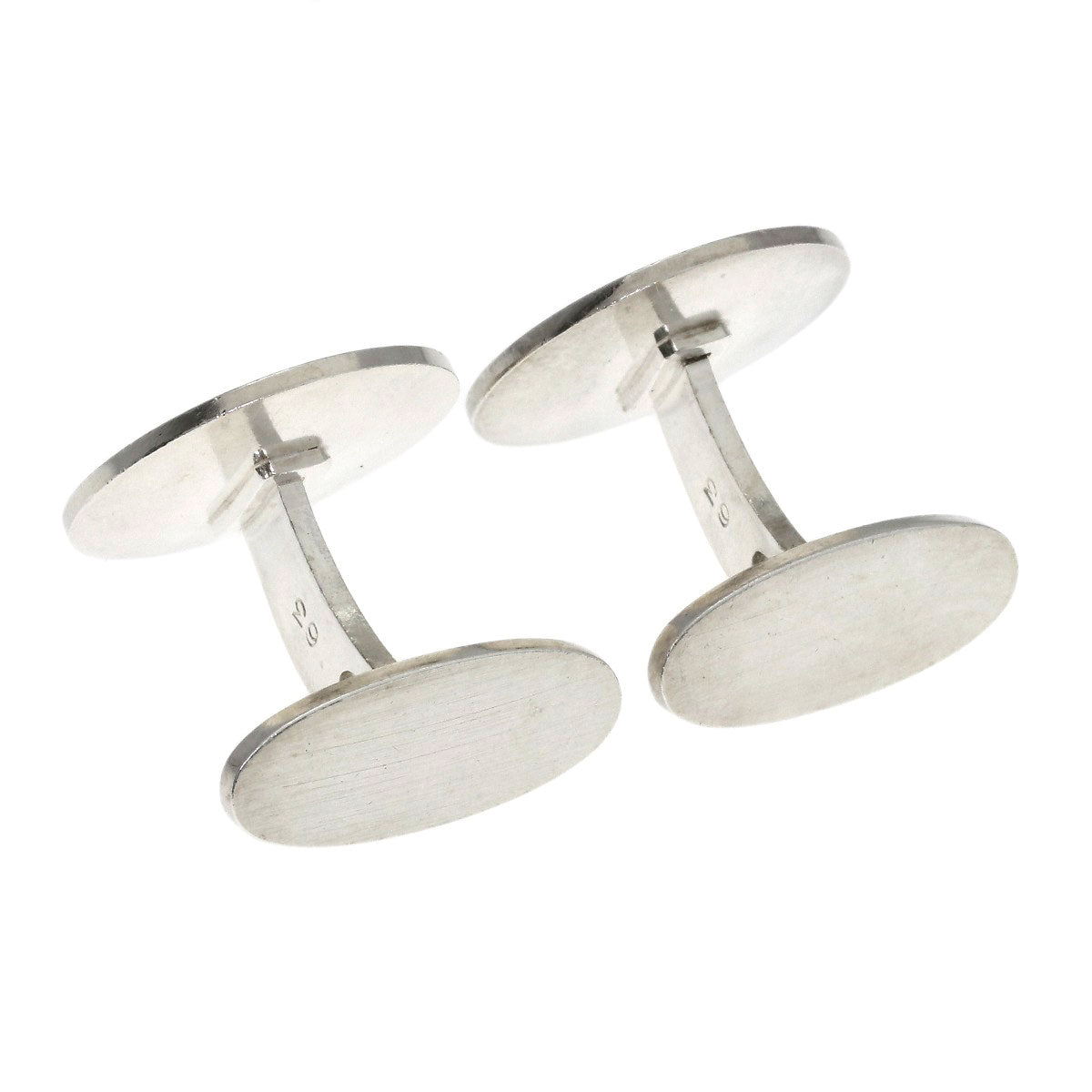 Georg Jensen Horse design cufflinks 63 cuffs Silver mens [Used]