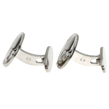 Georg Jensen Horse design cufflinks 63 cuffs Silver mens [Used]