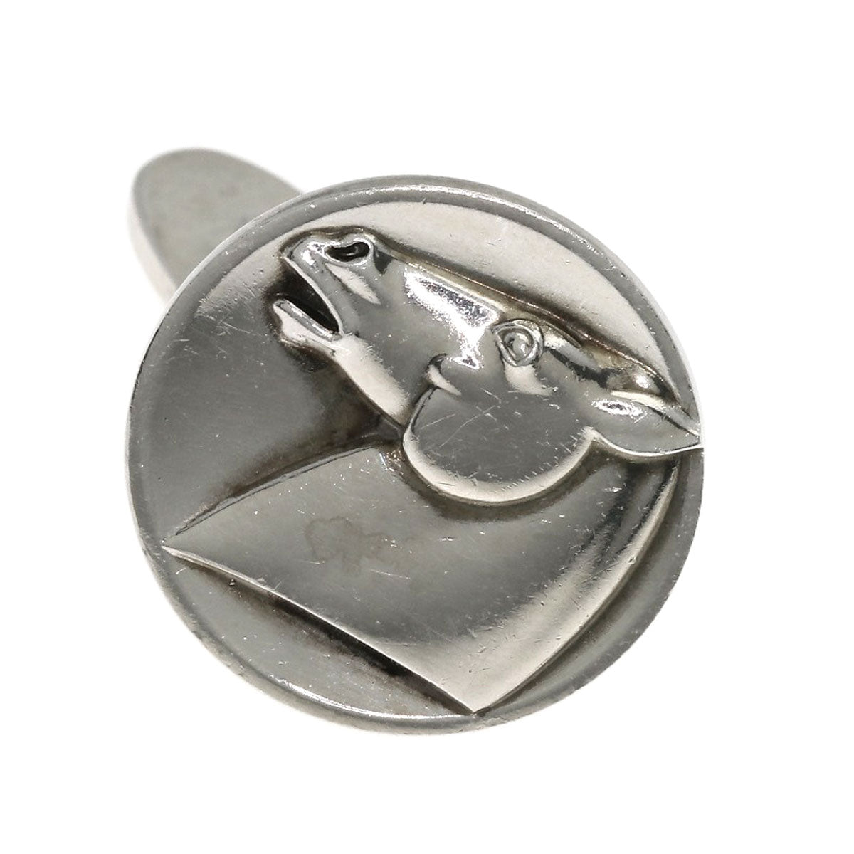 Georg Jensen Horse design cufflinks 63 cuffs Silver mens [Used]