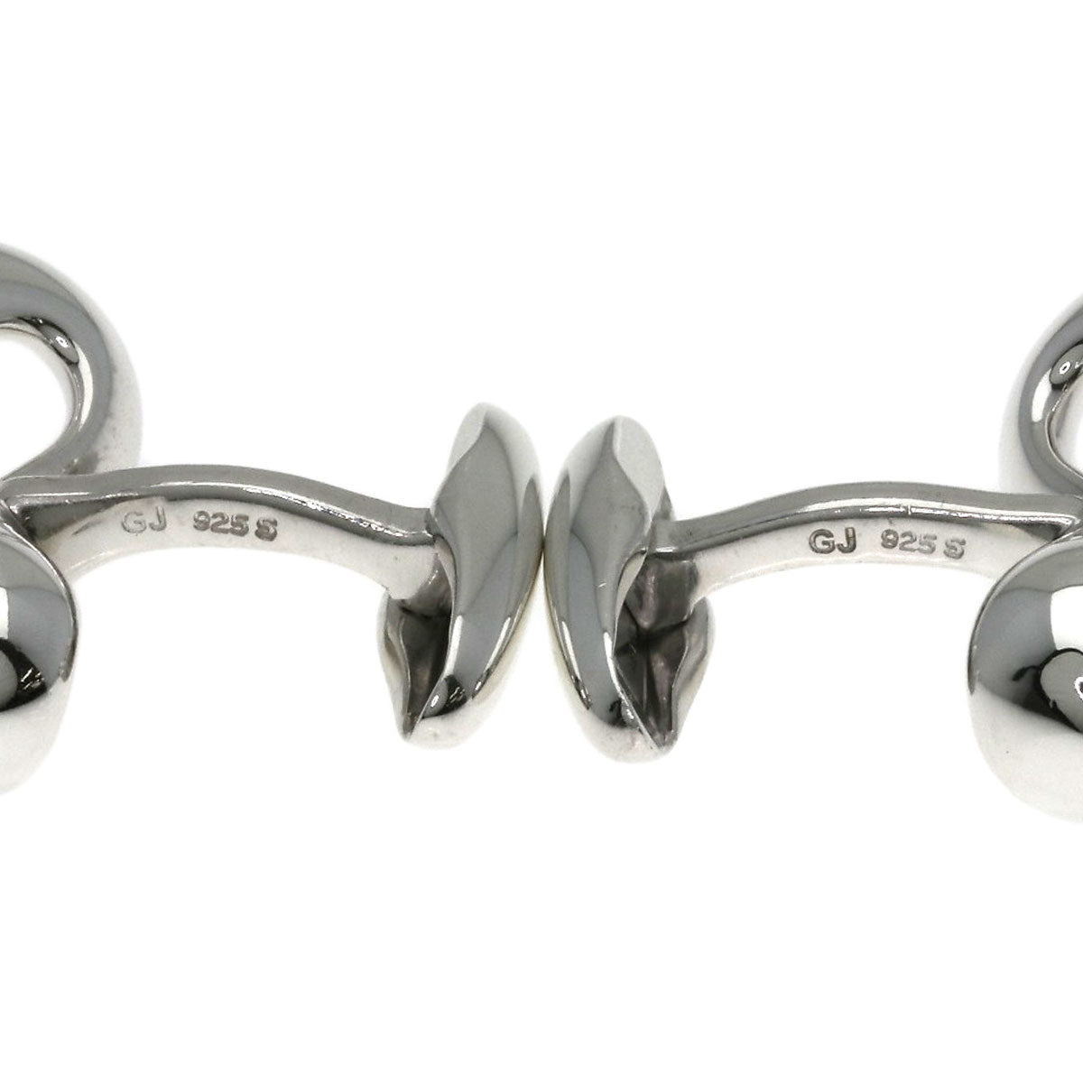 Georg Jensen Infinity Cufflinks cuffs Silver mens [Used]