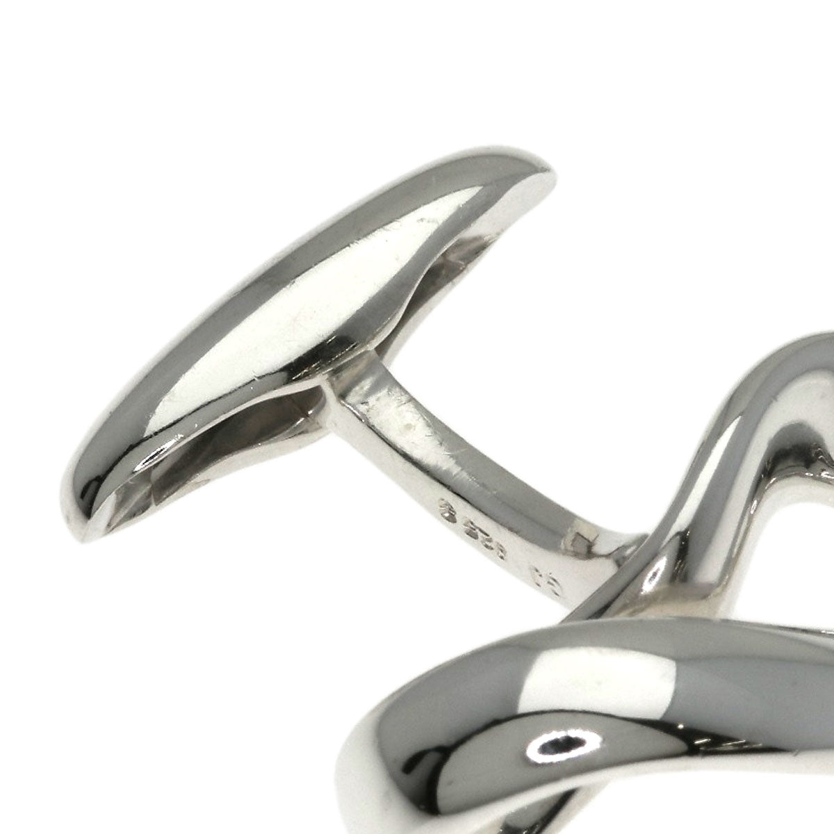 Georg Jensen Infinity Cufflinks cuffs Silver mens [Used]