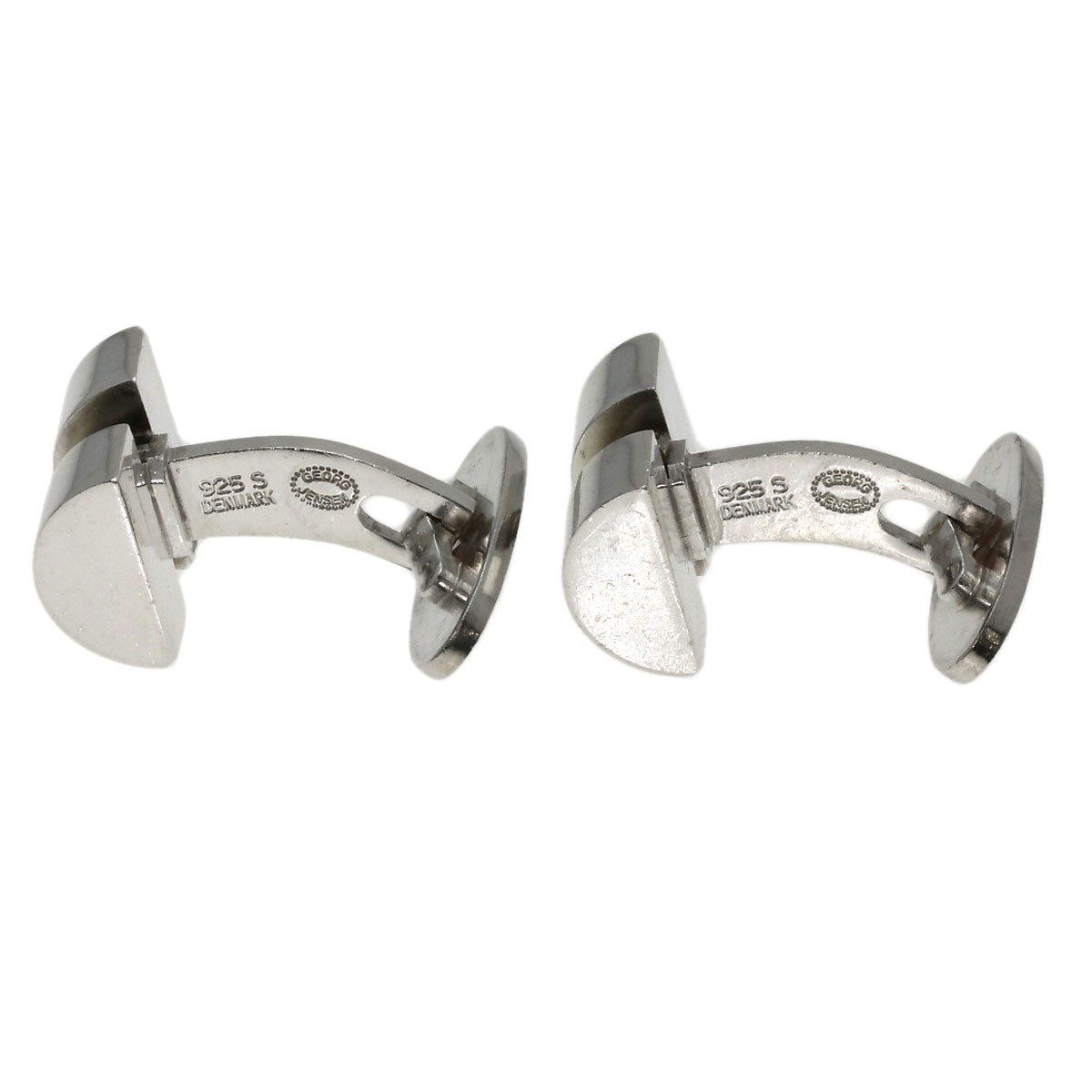 Georg Jensen Cufflinks 67 cuffs Silver mens [Used]