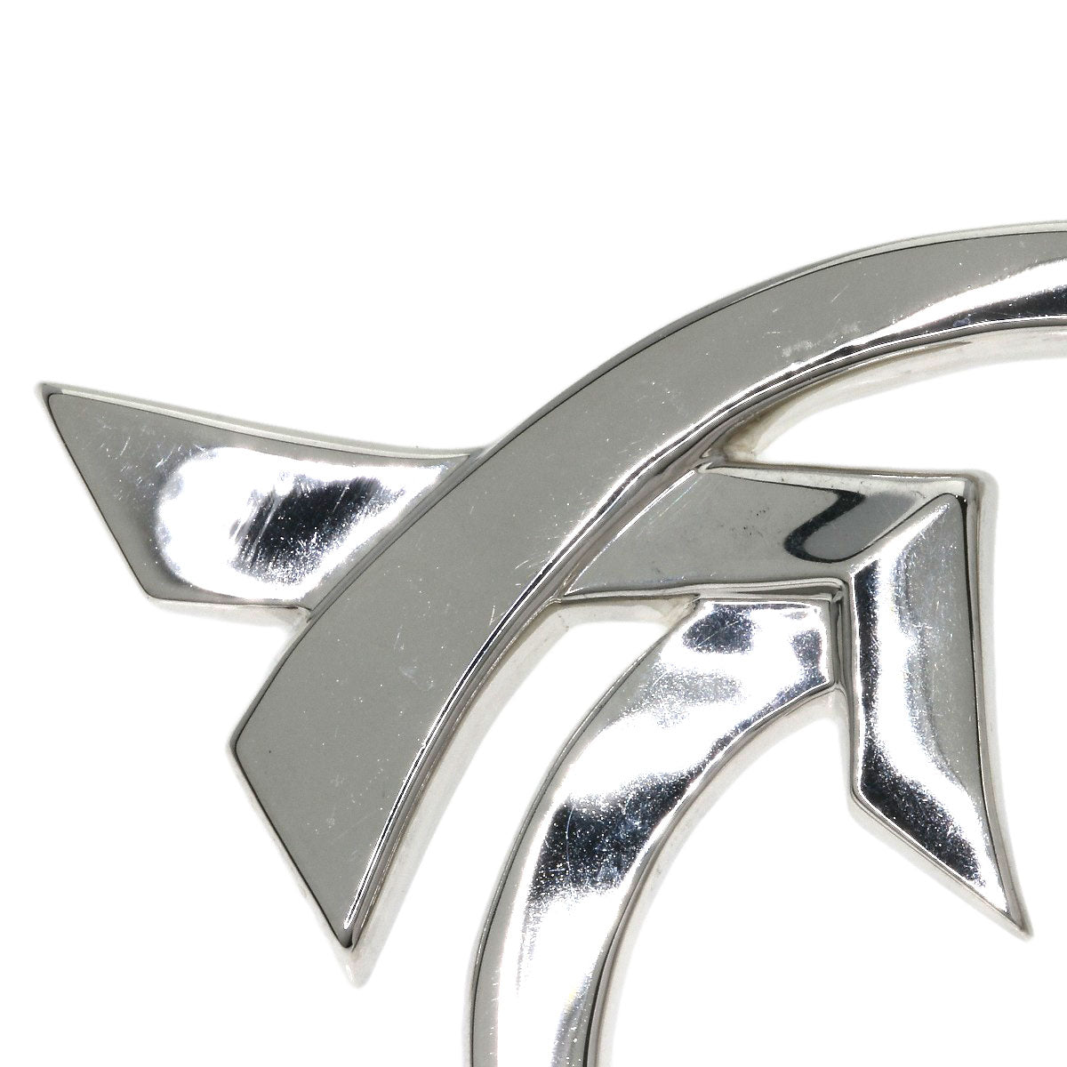 TIFFANY&Co. Love & Kiss Arrow Paloma Picasso Large Necklace Silver Ladies [Used]