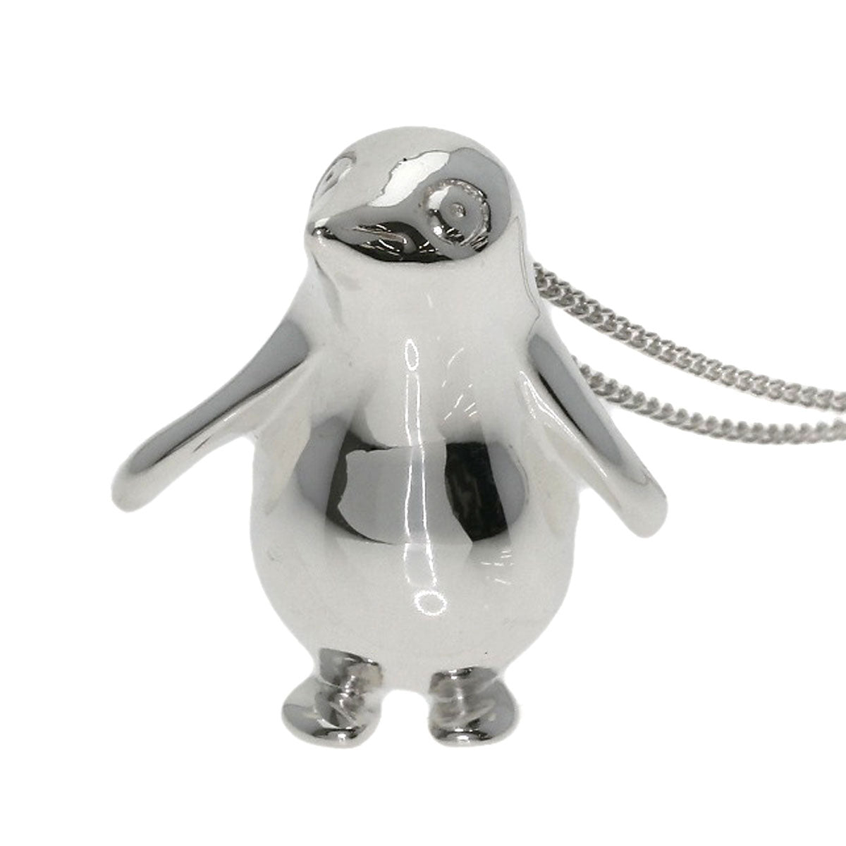 TIFFANY&Co. Penguin Necklace Silver Ladies [Used]