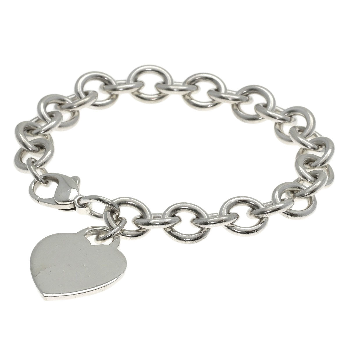 TIFFANY&Co. Return to heart tag Bracelet Silver Ladies [Used]