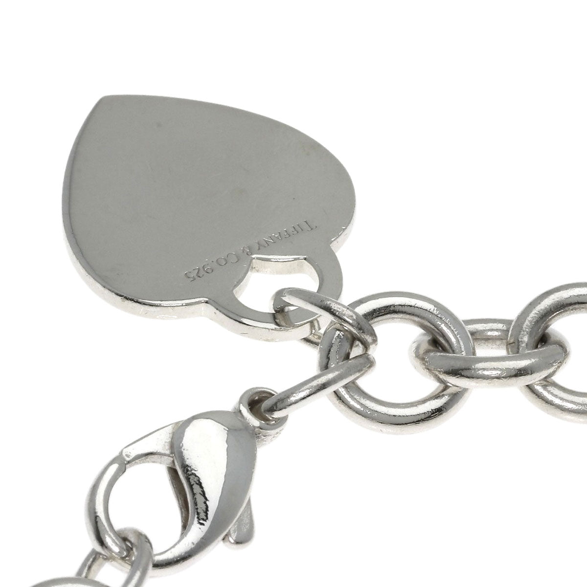 TIFFANY&Co. Return to heart tag Bracelet Silver Ladies [Used]