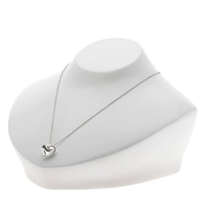 TIFFANY&Co. Full heart Necklace Silver Ladies [Used]