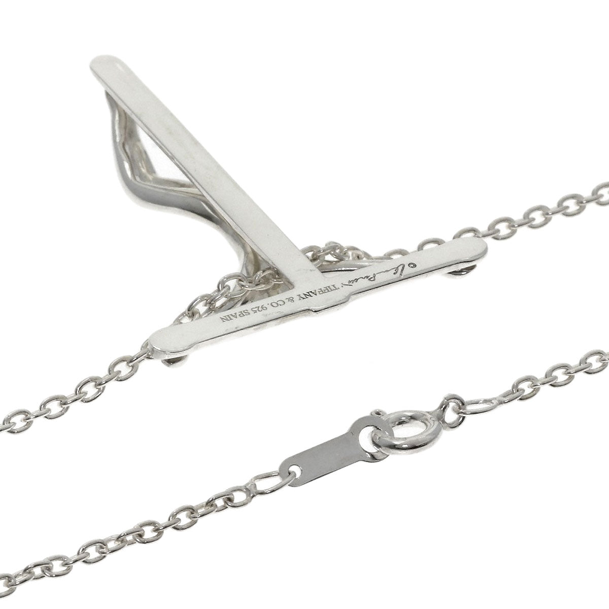 TIFFANY&Co. rosary cross Necklace Silver Ladies [Used]