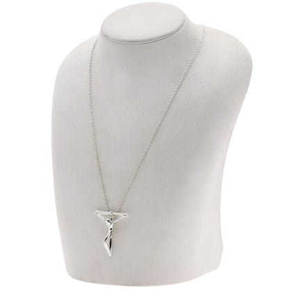 TIFFANY&Co. rosary cross Necklace Silver Ladies [Used]