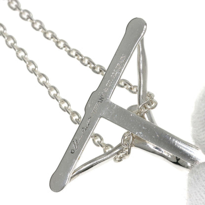 TIFFANY&Co. rosary cross Necklace Silver Ladies [Used]